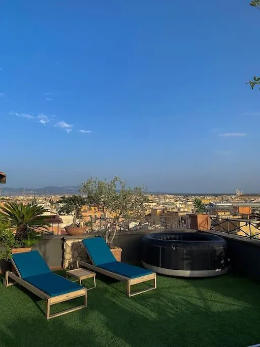 Apartamento Spectacular And Cozy Loft W/Terrace, Near Termini Roma Italia